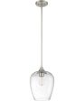 Towne Small 1-light Mini Pendant Brushed Nickel For Cheap