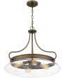 Tucker 4-light Pendant French Bronze Sale