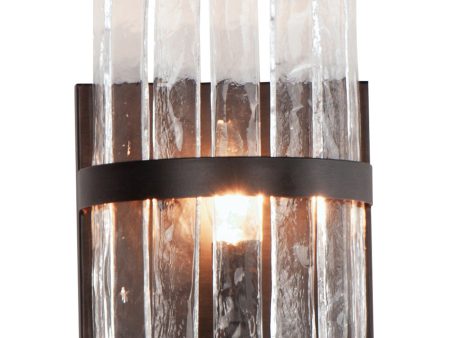 Warren 1-Light Wall Sconce Dark Bronze Online