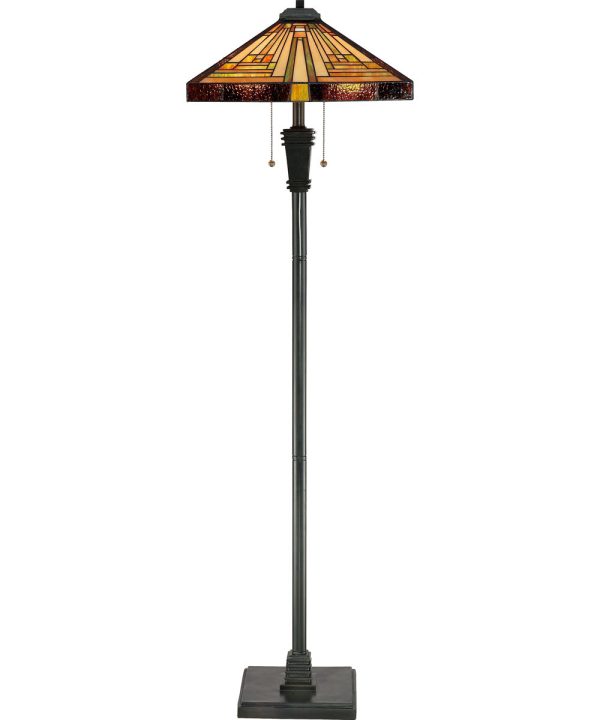 Stephen Medium 2-light Floor Lamp Vintage Bronze Online Sale