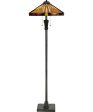 Stephen Medium 2-light Floor Lamp Vintage Bronze Online Sale