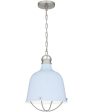 Adlington Small 1-light Mini Pendant Brushed Nickel Hot on Sale