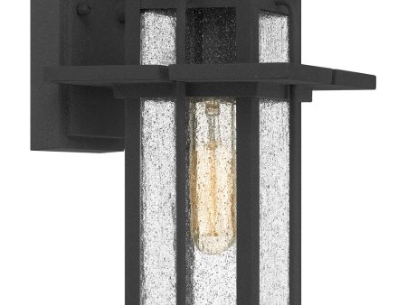 Randall Medium 1-light Outdoor Wall Light  Coastal Armour Aluminum Mottled Black Online