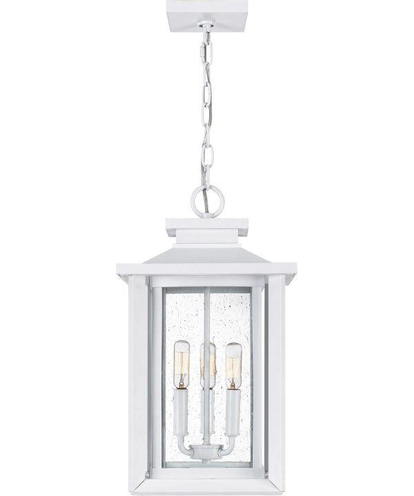 Wakefield 3-light Outdoor Pendant Light  Coastal Armour White Lustre Online Sale