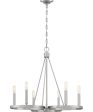 Revival 6-light Chandelier Brushed Nickel Online Sale