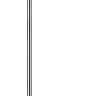 51 H Dessau LED Floor Lamp   Nickel-Matte on Sale