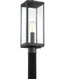 Westover Large 1-light Outdoor Post Light Earth Black Online now