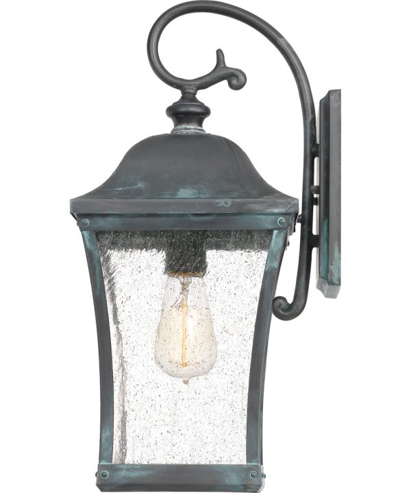 Bardstown Medium 1-light Outdoor Wall Light Aged Verde Cheap