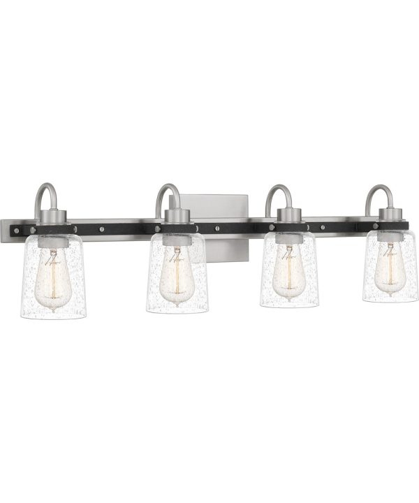 Axel Extra Large 4-light Bath Light Brushed Nickel on Sale