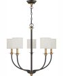 Audley 5-light Chandelier Old Bronze Online