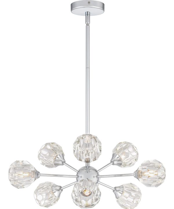 Spellbound 9-light Chandelier Polished Chrome Online