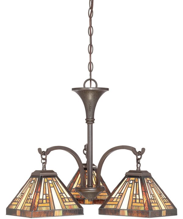 Stephen 3-light Chandelier Vintage Bronze Cheap