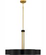 Balsam 6-light Chandelier Matte Black For Sale