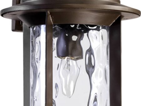 16 h Charter 1-Light Outdoor Wall Lantern Oiled Bronze Fashion