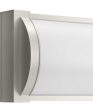 Barril 32 in. Large Modern Integrated LED Linear Vanity Light Brushed Nickel Fashion