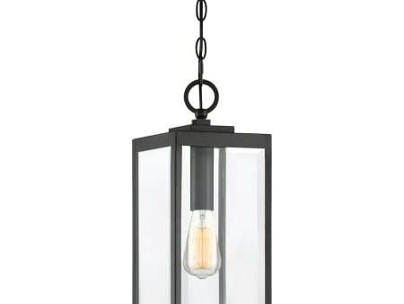 Westover Large 1-light Outdoor Pendant Light Earth Black Online Sale