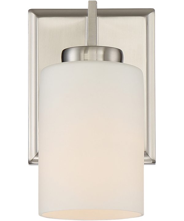 Taylor Small 1-light Wall Sconce Brushed Nickel Online now