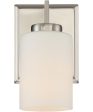 Taylor Small 1-light Wall Sconce Brushed Nickel Online now