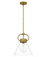 Webster Small 1-light Mini Pendant Weathered Brass Discount