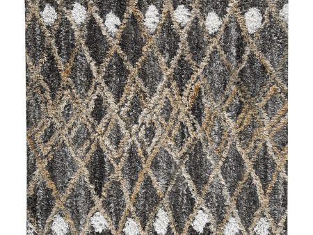 5 x 7  Vinmore Medium Rug Tan Gray White Online Sale