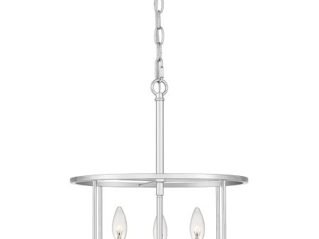 Abner 3-light Pendant Polished Chrome Online