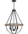 Bartlett 4-light Pendant Earth Black Online