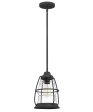 Admiral Small 1-light Mini Pendant Mottled Black Supply