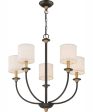 Audley 5-light Chandelier Old Bronze Online