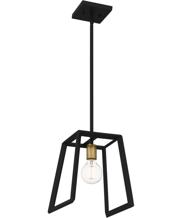 Tilly Small 1-light Mini Pendant Matte Black Online now