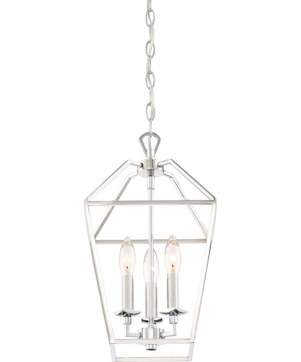 Aviary 3-light Pendant Polished Nickel Online now