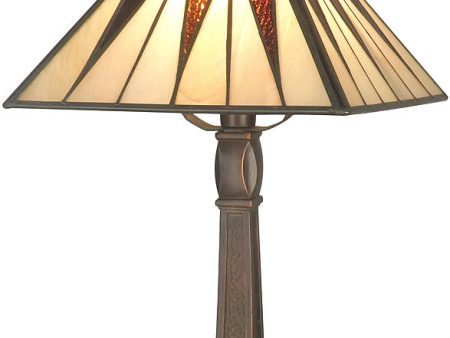 14 h Cooper Accent Lamp Antique Bronze For Sale