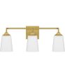 Thoresby Large 3-light Bath Light Aged Brass Supply