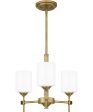 Aria 3-light Pendant Weathered Brass Discount