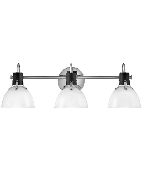 Argo 3-Light Three Light Vanity in Chrome Supply