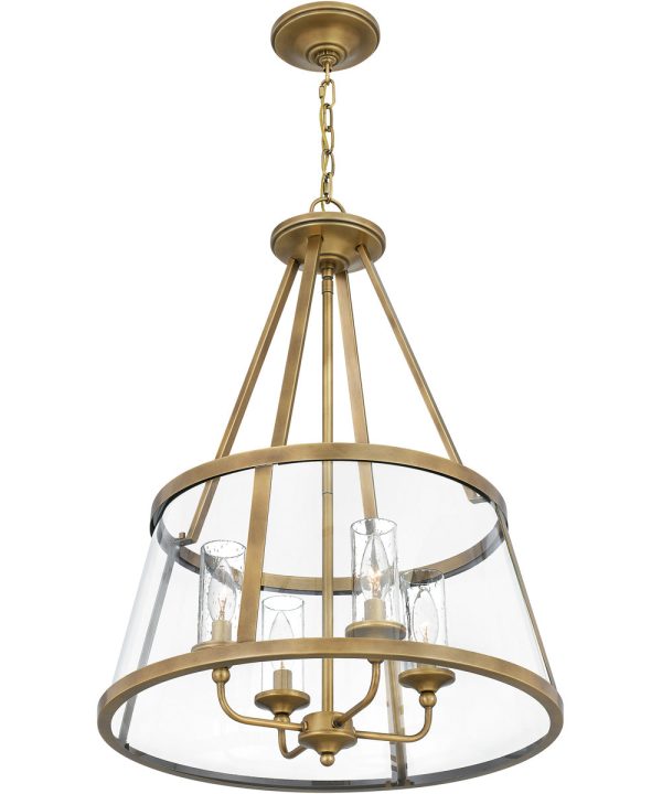 Barlow 4-light Pendant Weathered Brass For Cheap