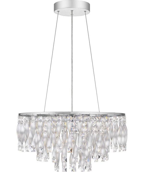 Twinkle 6-light Pendant Polished Chrome For Sale