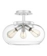 Andrews 3-light Semi Flush Mount Polished Chrome Online