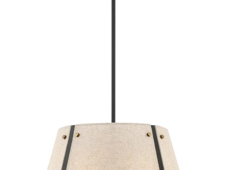 Amherst 3-light Pendant Mottled Cocoa Fashion