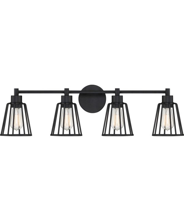 Atticus Extra Large 4-light Bath Light Earth Black Cheap