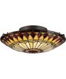 West End Medium 2-light Flush Mount Vintage Bronze Online now