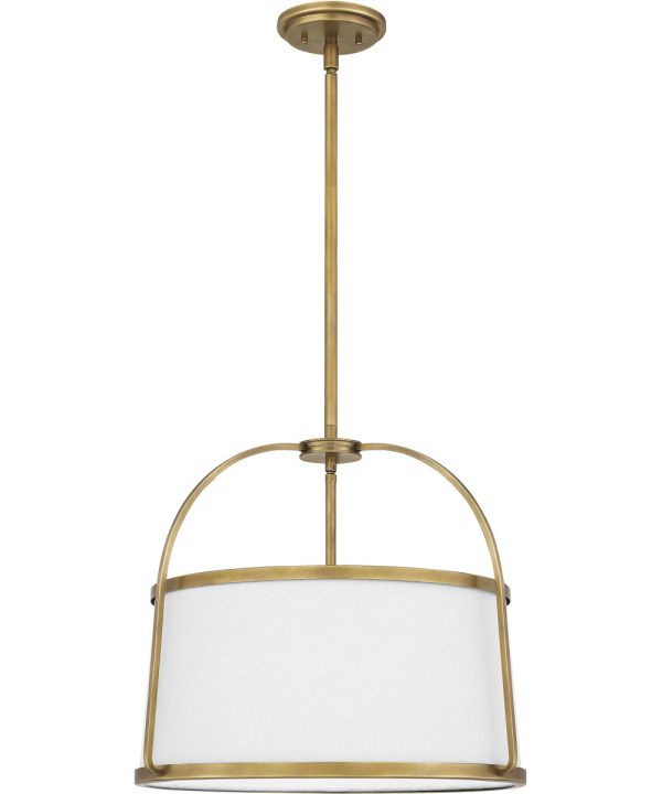 York 4-light Pendant Weathered Brass Online Hot Sale