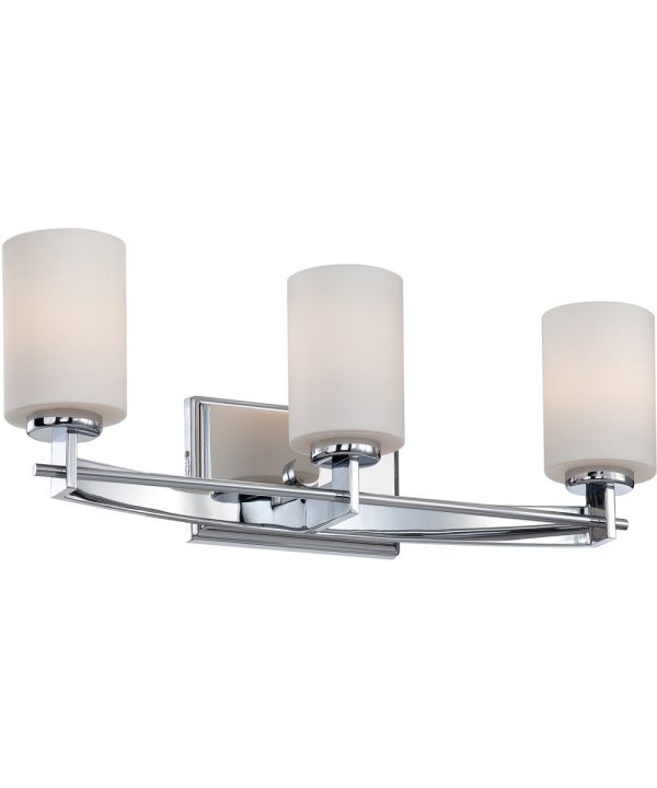 Taylor Large 3-light Bath Light Polished Chrome on Sale