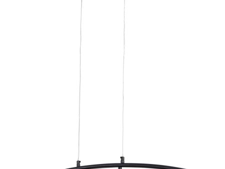 Torshon 6-Light Led 6-Light Pendant Lamp Matt Black Acrylic Fashion