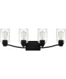 Acacia Extra Large 4-light Bath Light Matte Black Online