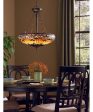 Belle Fleur 4-light Pendant Vintage Bronze Fashion