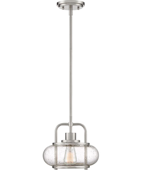 Trilogy Small 1-light Mini Pendant Brushed Nickel Sale