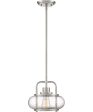 Trilogy Small 1-light Mini Pendant Brushed Nickel Sale