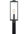 Westover Large 1-light Outdoor Post Light Earth Black Online now