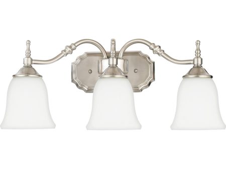 Tritan Large 3-light Bath Light Brushed Nickel For Cheap