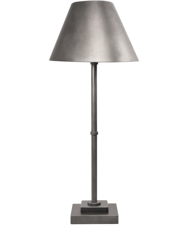 Belldunn Metal Table Lamp (1 CN) Antique Pewter For Discount